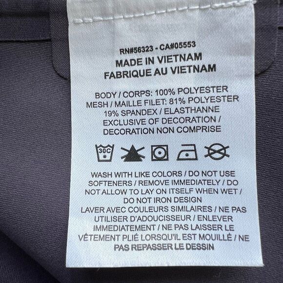 Nike Plum Purple Long Sleeve Hooded Mid-Length Hypershield Rain Jacket Size XL - Picture 8 of 12